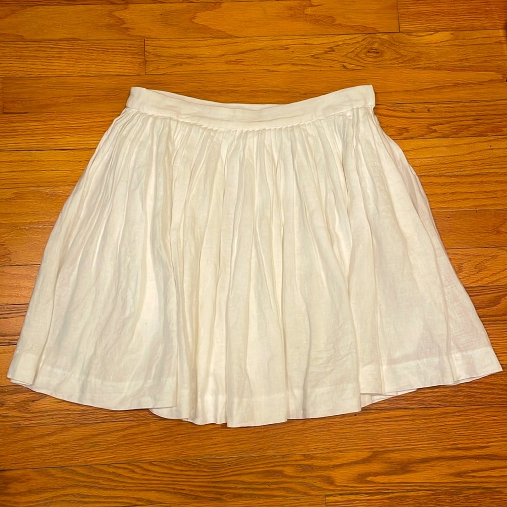 Linen J.Crew Skirt